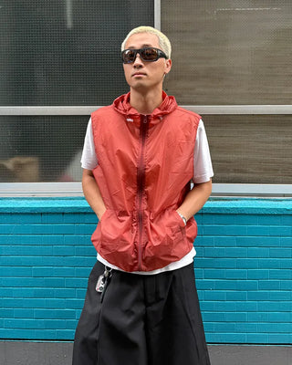 Windbreaker Hooded Vest