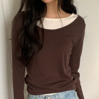 Span Rib Long Sleeve T-Shirt
