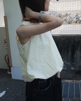 Honey Balloon Sleeveless Blouse