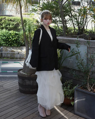 Oversized single jacket