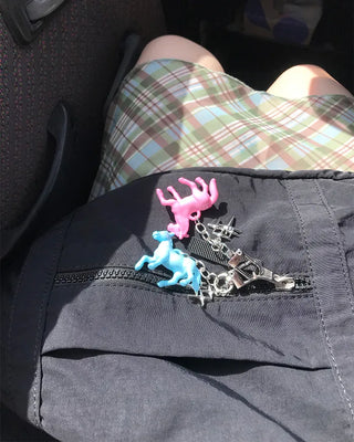 Vivid Horse Keyring