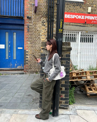 Khaki cargo pants