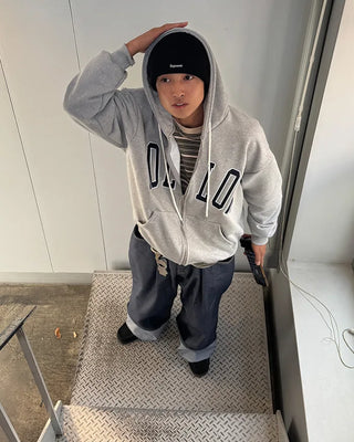 FOLLOW Logo Hooded Sweatshirt
