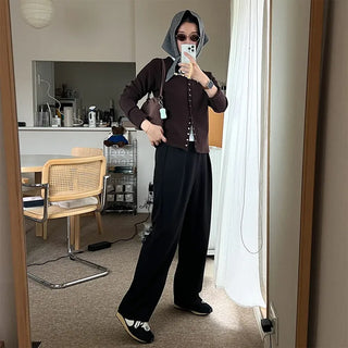 Autumn cotton cardigan