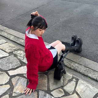 A-line mini skirt