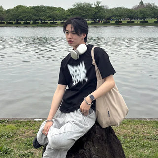 (Unisex) Rock Print T-Shirt
