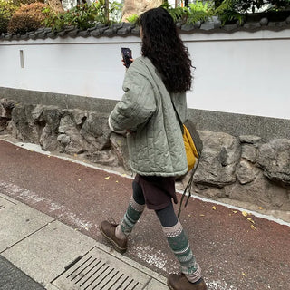 Vintage Boa Down Jacket