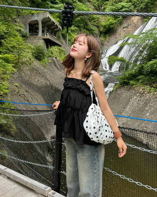 Frill detail camisole blouse
