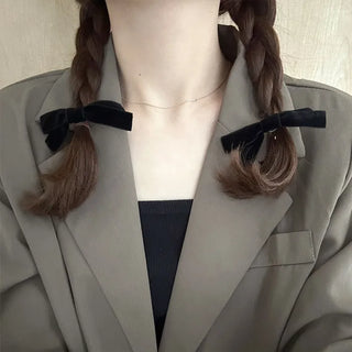 Velvet Ribbon Hairpin