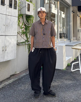 Cropped Check Shirt