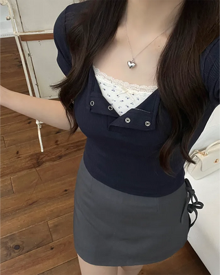 Flower Lace Sleeveless