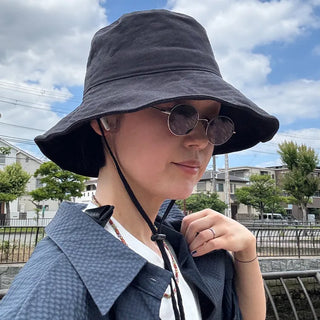 String Cotton Bucket Hat