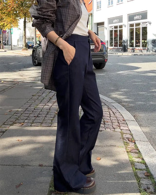 Bootcut denim pants