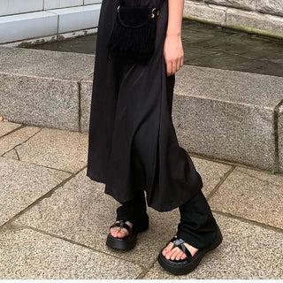 Strap Warmer Sandal Boots