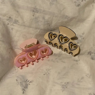Heart Hole Hair Clip