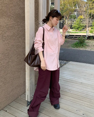 Basic oversized shirt