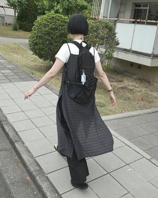 Layered long dress