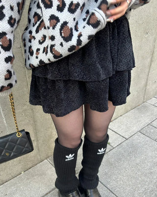 Tiered mini skirt