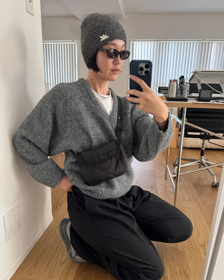 Soft V-neck sweater