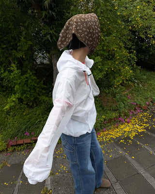 UV-cut summer zip anorak