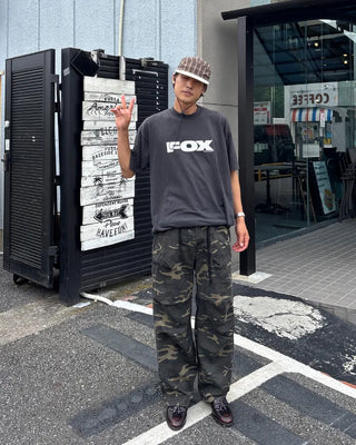 Loose Fit Camouflage Pants