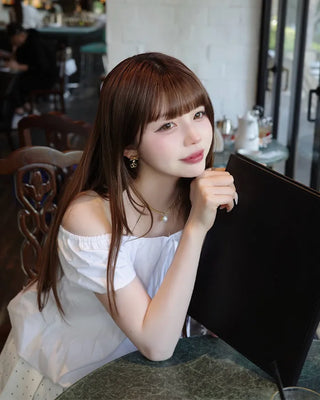 Ribbon puff sleeve blouse