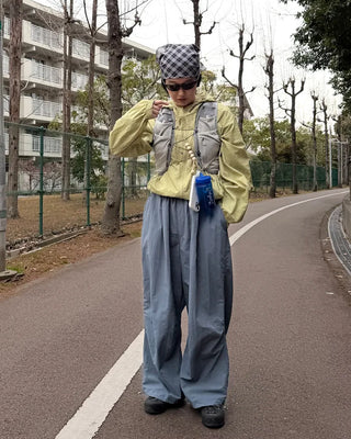 Balloon Fit Nylon Pants