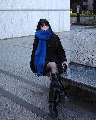 Back-slit half coat