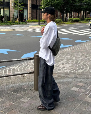 Two-pocket crossbody bag