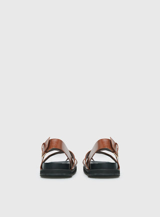 Billini Tennie Sandals Tan  Black
