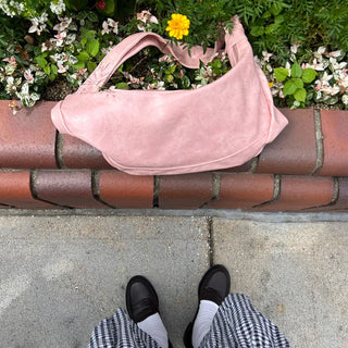 Simple shoulder and crossbody bag
