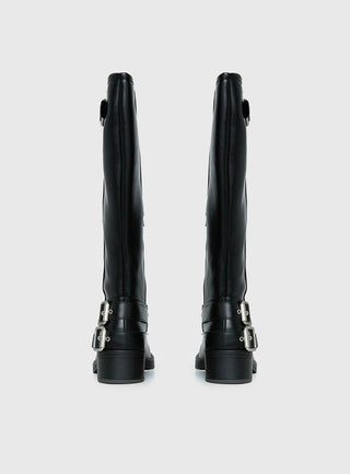 Therapy Form Boots Worn Black