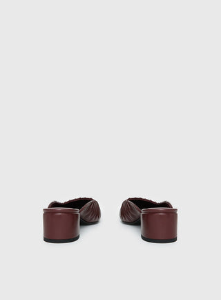 Larietta Ballet Heels Burgundy