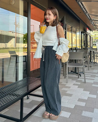 Slim ribbed sleeveless top