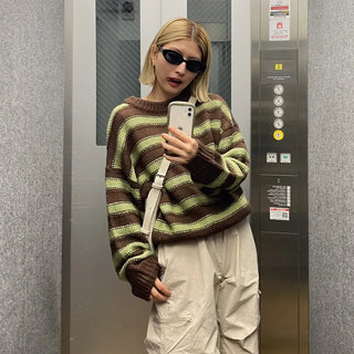 Unique striped knit