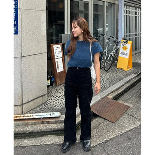 Corduroy pocket pants