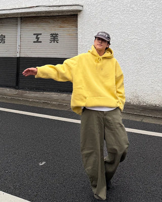 Fleece-lined colored hoodie