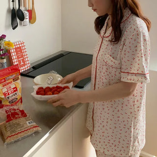 Cherry Pajama Set
