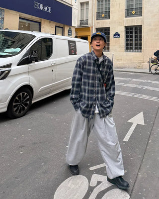 Checked pocket shirt