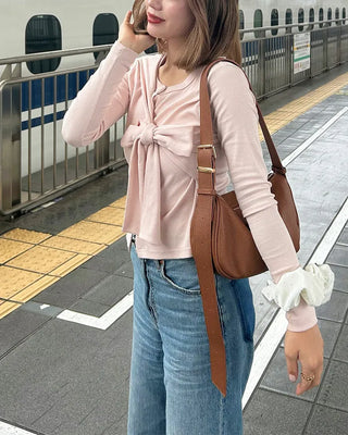 Ribbon Tie Cardigan