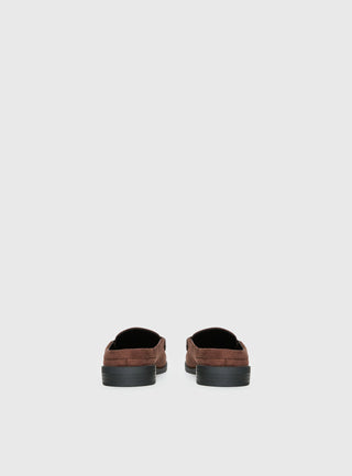 Therapy Atticus Faux Suede Slip On Loafer Brown
