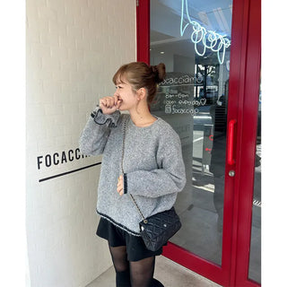 Knitted scrunchie set