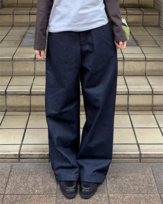(Unisex) Pocket Star Denim Pants