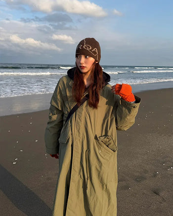 Long mod coat