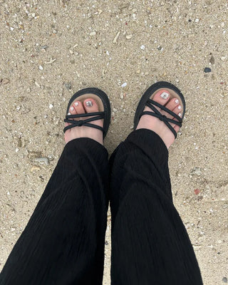 Strap summer platform sandals