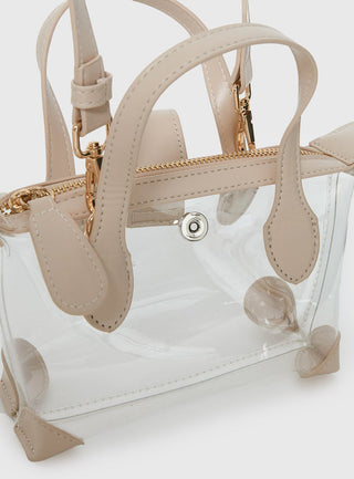 Elanna Clear Bag Clear / Beige