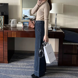 Stitch Point Denim Pants