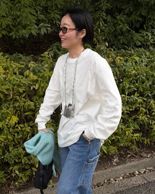 Round neck cotton T-shirt