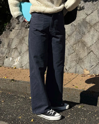Pocket cotton pants