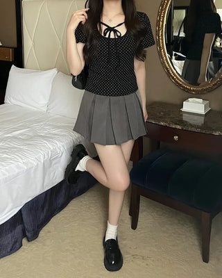 Tie Dot Half Sleeve T-Shirt